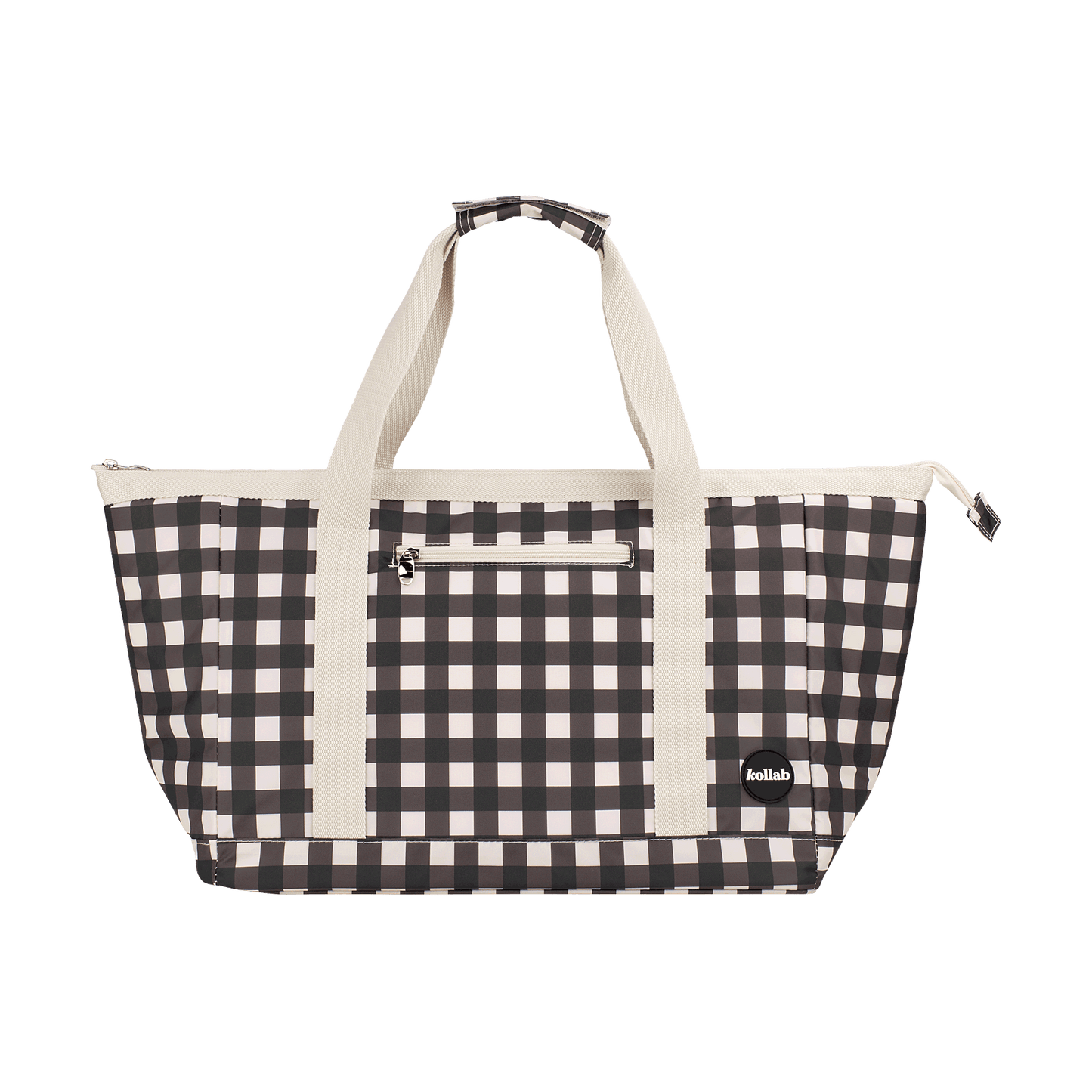 Tote Bag Black Check