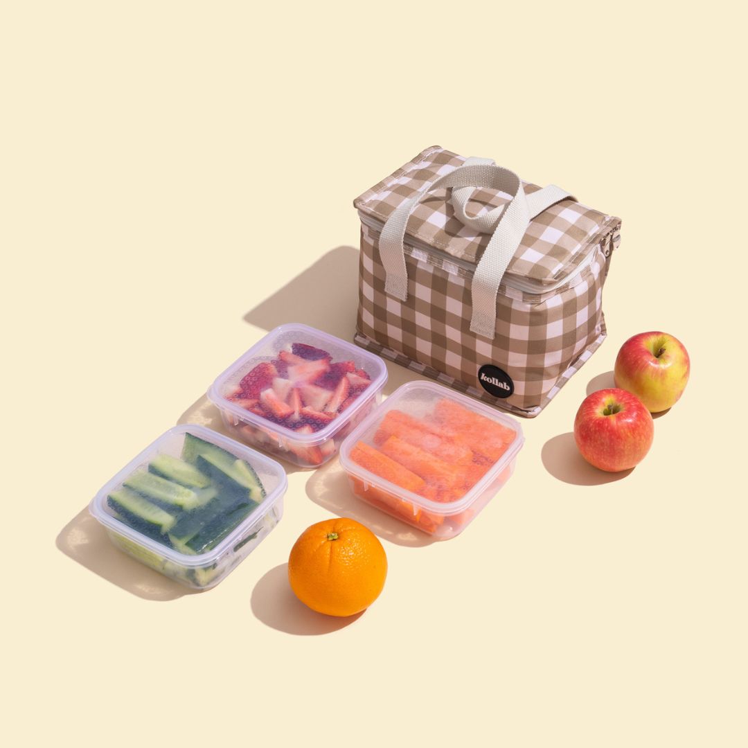 Lunch Box Candy Pink Check