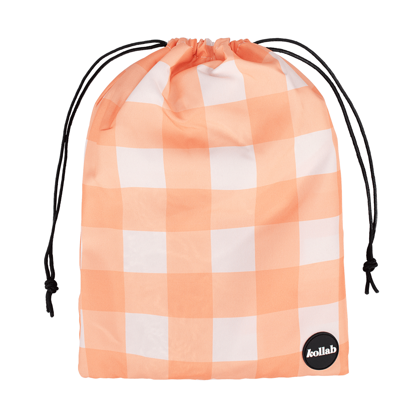 Fringed Tablecloth Apricot Check