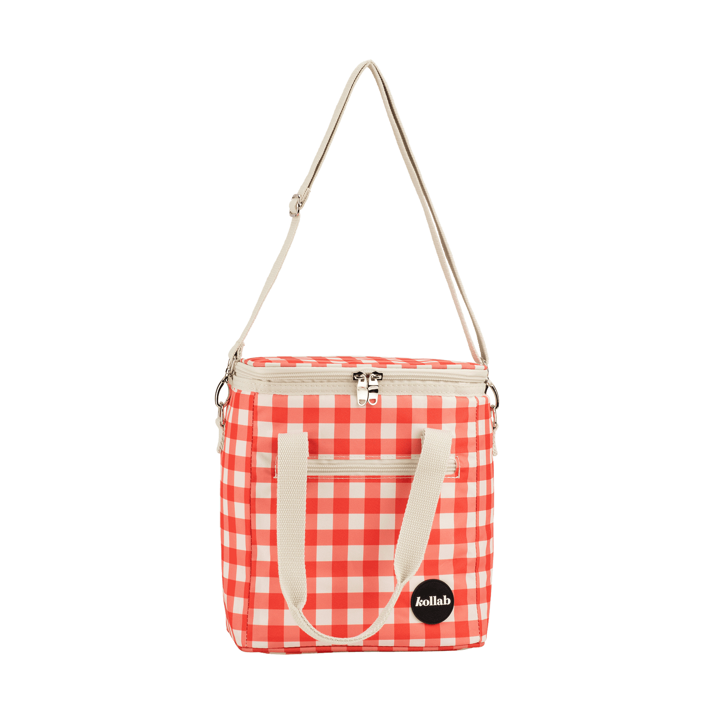 Mini Cooler Red Check