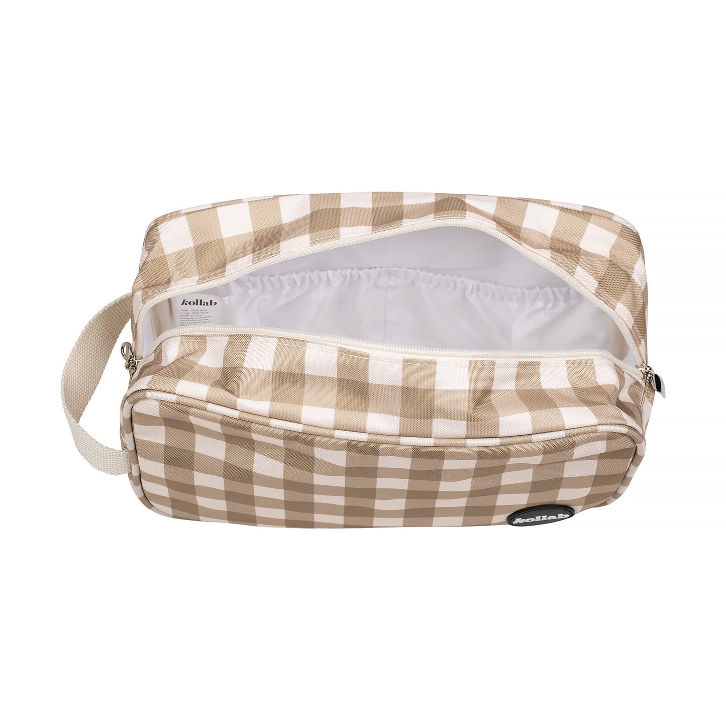 Travel Bag Olive Check