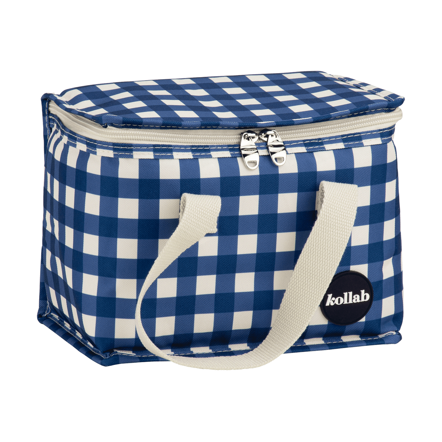 Lunch Box Blue Check