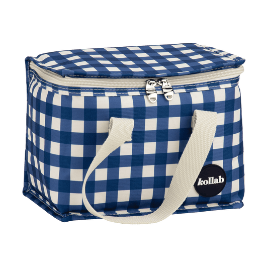 Lunch Box Blue Check