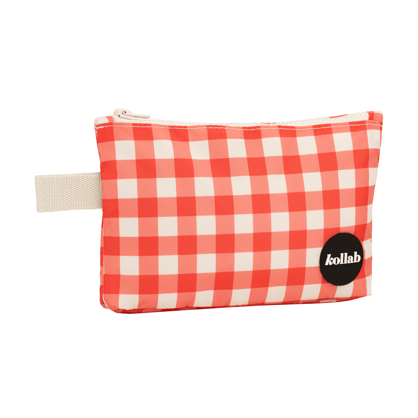 Mini Pouch Red Check